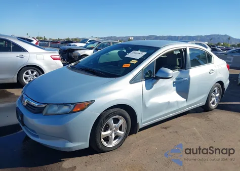 2012 Honda Civic Natural Gas из США, поврежденный, VIN 19XFB5F59CE002491